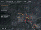 Deportation Routes to Auschwitz - Interactive Map Sample