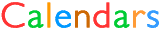 Calendars title
